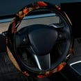 thumbnail image 2 of Thanksgiving Hat 14.5 Inch Printing PVC Leather Auto Accessories Steering Wheel Cover, Car Wheel Cover, Steering Wheel Cover, 2 of 6