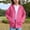 Hot Pink, variant on OGLCCG Girls Zip Up Hoodie Fleece Lined Long Sleeve Cute Cat Ears Hooded Sweatshirt Jacket with Pockets Kids Fashion Fall Jacket 5-15 Years