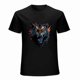thumbnail image 1 of Tiger T-shirt Tiger Unisex T-shirt Unisex tees Casual Cotton Colorful Printing, 1 of 5