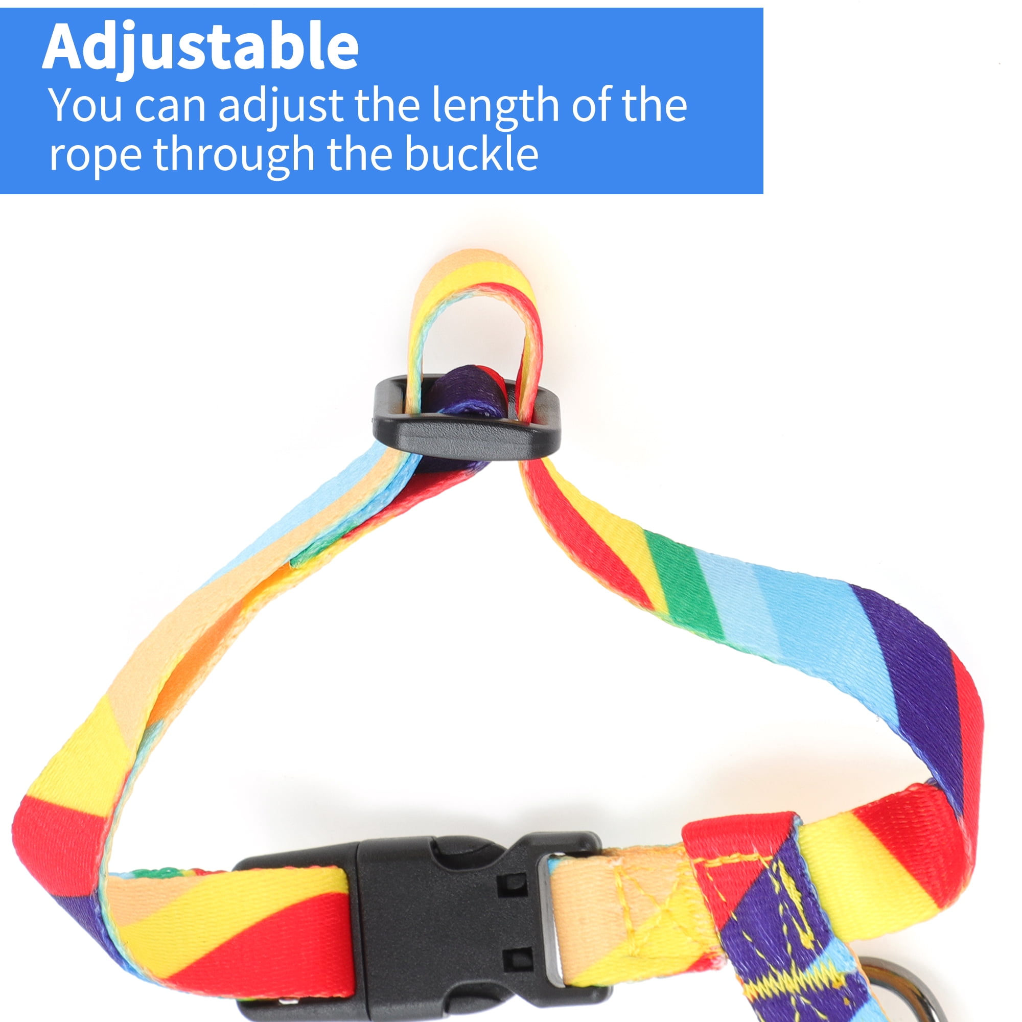Unique Bargains Cat Harness and Leash Set Escape Proof for Cats Orange