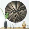 thumbnail image 2 of Designart 'Fractal Futuristic Crystal Background' Modern Wood Wall Clock, 2 of 5