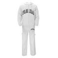 thumbnail image 3 of Sweatsuits For Men Set 2 Piece With Hoodie, Fashion Men's Tracksuits Casual Athletic Tracksuit Sets Adult Sweatshirt and Jogging Sweatpants Suit (L,White), 3 of 3