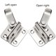 thumbnail image 3 of Engrosamiento de hardware de cierre de perno de acero inoxidable Home Gate Guard Home Safety, pequeña hebilla derecha, 11 Feliz Sencillez, 3 of 5