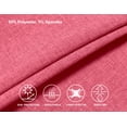 thumbnail image 5 of Little Donkey Andy Women's Hiking Shorts 9 Inch Inseam, Lightweight Golf Shorts Quick Dry with Zippered Pockets (Pink XS), 5 of 6