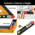 thumbnail image 4 of Nortools Digital Angle Finder Protractor, 7inch/195mm 0-360 degree, 4 of 5