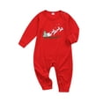 thumbnail image 3 of Kmbangi Vêtements de Nuit Parent-Enfant Xmas Col Rond Hauts Pantalons Jogger Arbre, 3 of 9