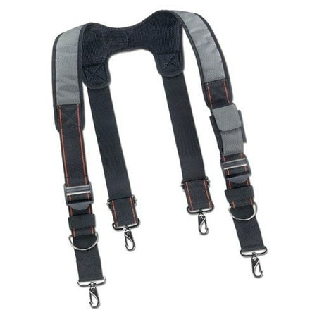 ARSENAL Padded Tool Belt Suspenders,13x4-1/2x3
