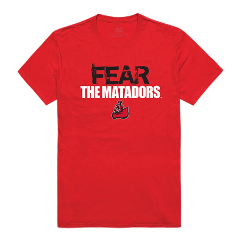 csun-california-state-university-northridge-matadors-fear-tee-t-shirt