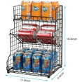thumbnail image 6 of Spice Rack Organizer for Cabinet, x-Cosrack 3-Tier Food Snack Organizer Rack Bins Spice Racks for Kitchen Pantry Storage, 6 of 9