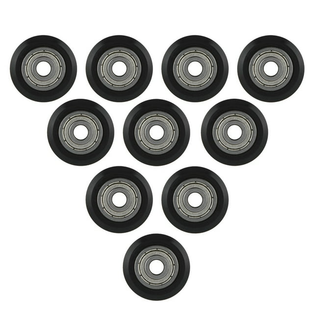 3D Printer Wheel Bearing, Convenient 3D Printer Wheel Firm And Durable With 10pcs For 3D Printer DIY Enthusiasts For 3D Printer