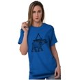 thumbnail image 4 of Spiritual Animal Elephant Triangle Plus Size Crewneck Graphic Tee Shirt Brisco Brands 2X, 4 of 5