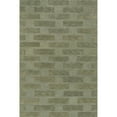 thumbnail image 5 of Rugs USA Remy Crosshatch Wool Area Rug, 9' 6" x 13' 6", Remy Olive, 5 of 8