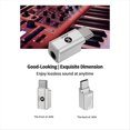 thumbnail image 4 of Adaptador de Código de Audio Digital JA56 Tipo-C A HIFI de 3,5 mm con Amplificador de 384 KHz/32 Bits para Llamadas Telefónicas, Transmisión en y Juegos, 4 of 6