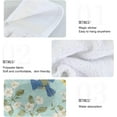 thumbnail image 5 of SKYSONIC Hanging Kitchen Towel 12 x 17 Inch Cute Bird in The Flowers Towel Set 2 Pieces of Dry Towels, 5 of 7