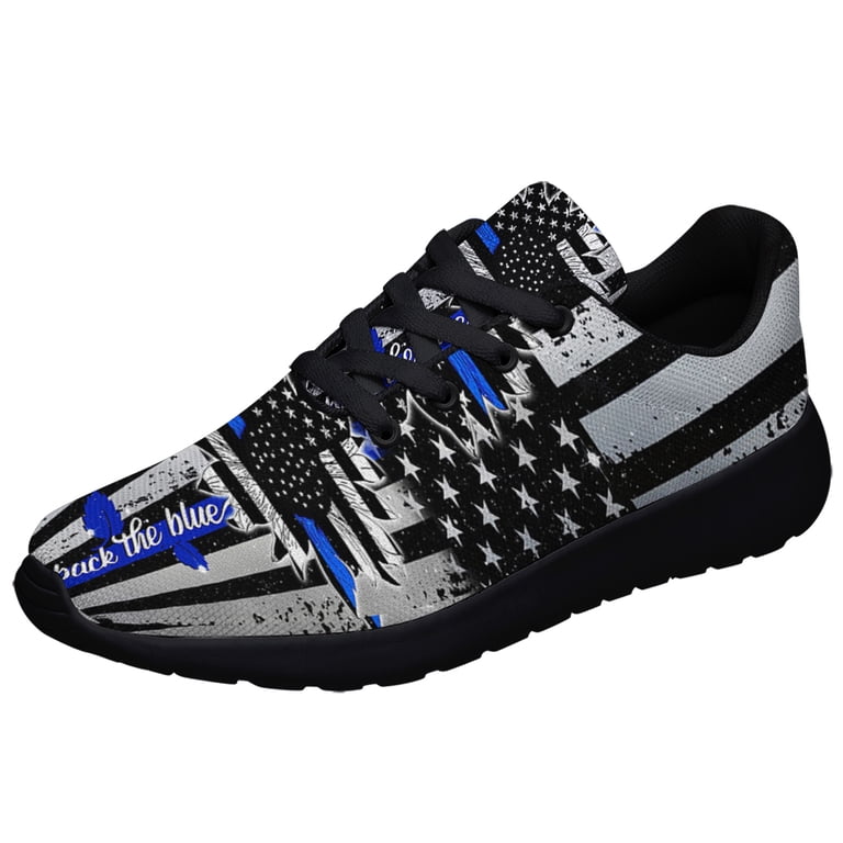 Back The Blue Shoes Women display picture 2