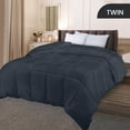 thumbnail image 6 of PEKUR All Season Comforter for Adults , Cozy & Lightweight,Box Stitched (Twin Size,Grey, 88"x64"), 6 of 6