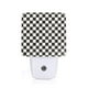 thumbnail image 1 of Balery Black and White Checkerboard Luz Nocturna LED con Sensor Automático, Enchufe con Sensor Crepuscular, Luz Suave de 0.5W para Dormitorio, Pasillo, Baño-EU, 1 of 7