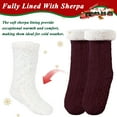 thumbnail image 4 of TRANSLINK Slipper Socks for Women with Gripper Winter Non Slip Thick Fuzzy Socks Warm Cozy Christmas Gift, 4 of 8