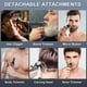 thumbnail image 3 of Kit recortador de barba Hatteker T-Blade 6 en 1 inalámbrico para hombre, 3 of 7