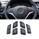 thumbnail image 5 of Fundas para botones del volante del coche, interruptor de menú de control, cubierta de botón de volumen para X1 E84 Serie 3 E90 E9, 5 of 5