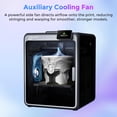 thumbnail image 4 of Creality Official K2 Pro Combo 3D Printer, Multi-Color with CFS, 600mm/s High-Speed, Dual AI Cameras, Auto-Leveling, 300x300x300mm Build Volume, 4 of 7