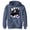 Navy Blue Heather, variant on Boy's Marvel Hawkeye Graphic Panel Icon Pull Over Hoodie Athletic Heather X Large