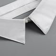 thumbnail image 3 of MEICHEN Detachable Collar for Women, Faux Pearl Button Solid Color Thin Collar Shirt False Collar Costume Accessories, Fall Winter Fashion Accessories, 3 of 3