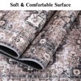 thumbnail image 4 of HOMERRY Area Rug 2x3 Persian Throw Area Rug for Living Room Entryway, Boho Distressed Carpet Soft Accent Floor Cover for Indoor Kitchen, Taupe, 4 of 7