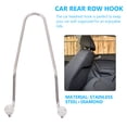 thumbnail image 4 of Weiweiguan 4pcs Interior Headrest Organizer Car Back Seat Hooks Rhinestone Car Storage Hooks, 4 of 6
