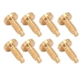 thumbnail image 2 of Tornillo Para Caja De Reloj, Acero Inoxidable, 8 Piezas, A Prueba De Herrumbre, 3,3 Mm De Longitud, Tornillo Para Tapa Trasera De Reloj Para Reparación De Relojes ANGGREK Oro, 2 of 8