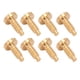 thumbnail image 5 of 8 tornillos para caja de reloj de acero inoxidable, resistentes al óxido, para reparación de relojes, color dorado, 5 of 5
