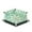 Bohemian Green, variant on Leather Key Dish Bowl,Wallet and Key Organizer,Tray Organizer,Board Foldable Desktop Sundries Storage Tray Desktop Storage Box, Suitable for Keys, Glasses, Headphones