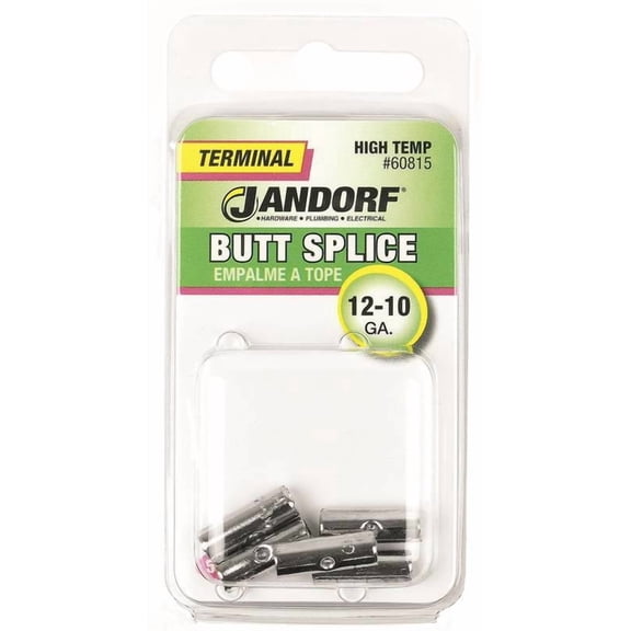 Jandorf 60815 Butt Splice Connector, 12 to 10 AWG Wire