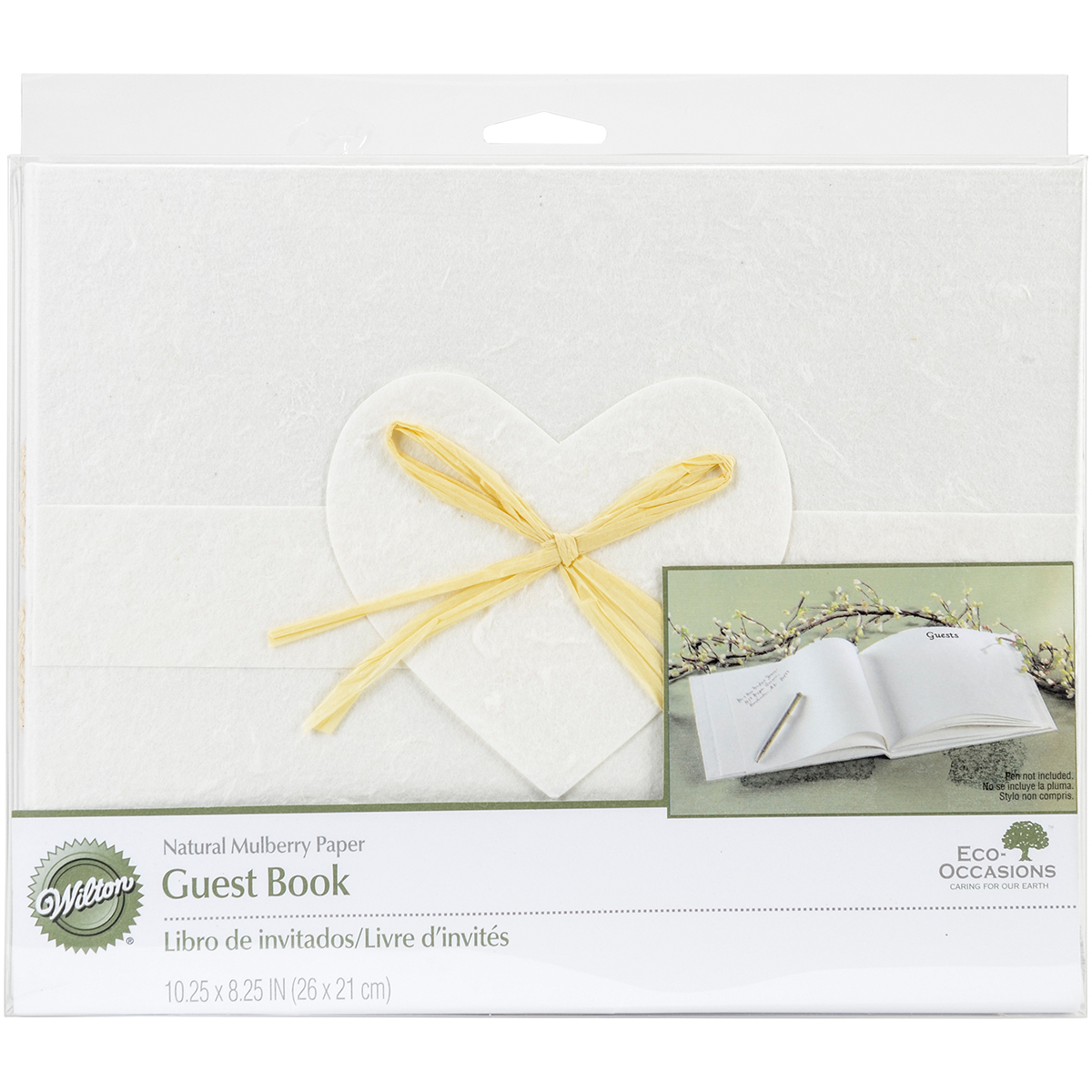 Guest Book 10.25"X8.25"White Walmart Canada