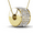 Yellow Gold, variant on Cate & Chloe Anabelle 18k White Gold Plated Pave Pendant Necklace with Swarovski Crystals for Women
