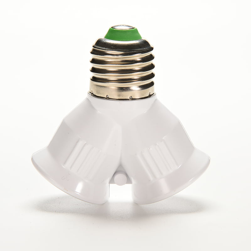 Lighting Accessories E27 1 to 2 E27 LED Lamp Bulb Adapter Converter Splitter Base Socket