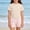 Beige, variant on Eltusu Girls Cotton T-Shirts, Basic Short SLeeve Casual Crewneck Summer Tops Mint Green Size 6 T