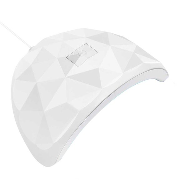 Soidarity Lámpara LED Mini Smart 54W Nails Lámparas Cuentas prácticas Gel USB Temporización Equipo de manicura Dispositivo de salón Herramientas Arte de uñas MINI-802Blanco Soidarity  CE015571-04B