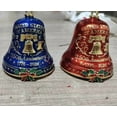 thumbnail image 4 of United States 250th Anniversary Bell Ornament, 3D Handcrafted Metal Christmas Bells, Elegant Vintage-Style Doorbell, for Decorating Christmas Trees, Fences, Patios, Collectors and Patriots, 4 of 4