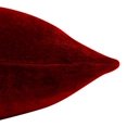 thumbnail image 2 of Coussin Décoratif en Velours Rouge Uni - Choisissez la Taille, 2 of 4