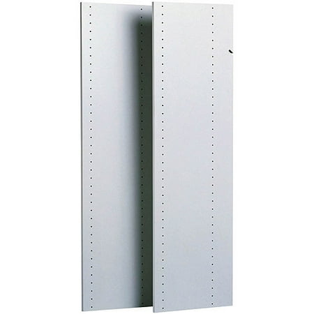 Easy Track Closet RV1447ON 48" Vertical White Panels, 2 Count