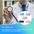 thumbnail image 4 of tredstone Oxford Cloth Stethoscope Case Rectangular Replacement Lifting Handle Scratchproof Hammer Storage Bag Organizer Pink, 4 of 8