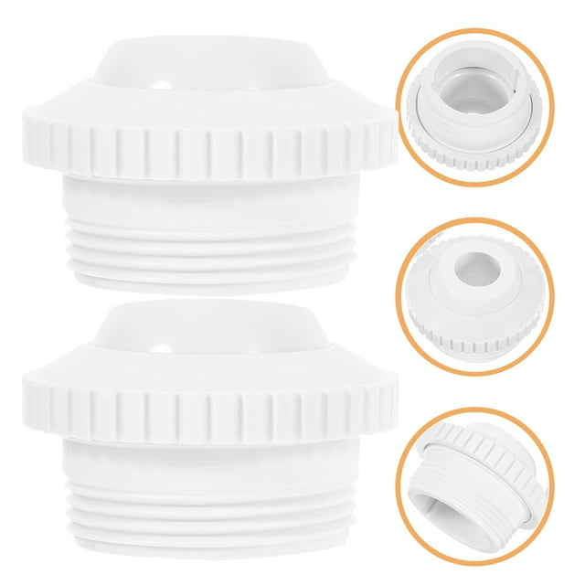 unbranded 2Ud Accesorio De Salida Para Piscina Boquilla De Masaje Plástica Resistente Y