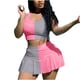 thumbnail image 1 of Conjunto de dos piezas de chaleco deportivo ajustado con costuras sexy informal a la moda de verano para mujer Pompotops  qwe24796, 1 of 7