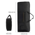 thumbnail image 2 of Clearance Sale 600D Thicker Nylon 61 Key Keyboard Bag Instrument Keyboard Bag Thicken Waterproof Electronic Instrument Piano Cover Case Bag, 2 of 15