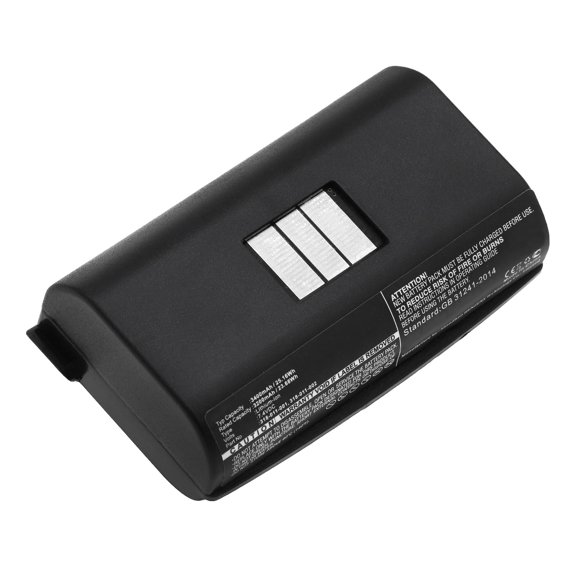 Batteries N Accessories BNA-WB-L1301BCS Barcode Scanner Battery - Li-ion, 7.4, 3400mAh, Ultra High Capacity Battery - Replacement for Intermec 318-011-001 Battery