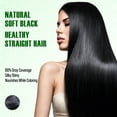 thumbnail image 2 of FREEGRIN Natural Black Henna Hair Powder, Ammonia Free Plant Based Hair Color, Gentle Gray Coverage for Daily Hair Care (2 Pack, 200g Total), 2 of 9