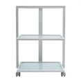 thumbnail image 6 of 3 Tiers Salon Rolling Trolley Cart Stand Tray Rolling Cart with Wheel Storage, 6 of 12