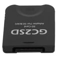 thumbnail image 2 of Console Micro Storage Card Adapter, Portable Professional Game Storage GC2SD Card Reader  For Video Game White,Black,Transparent, 2 of 8