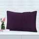 thumbnail image 3 of Funda Protectora de Almohada de Algodón uxcell Estampado Egipcio Morado Oscuro Standard/Cama Matrimonio, 3 of 6
